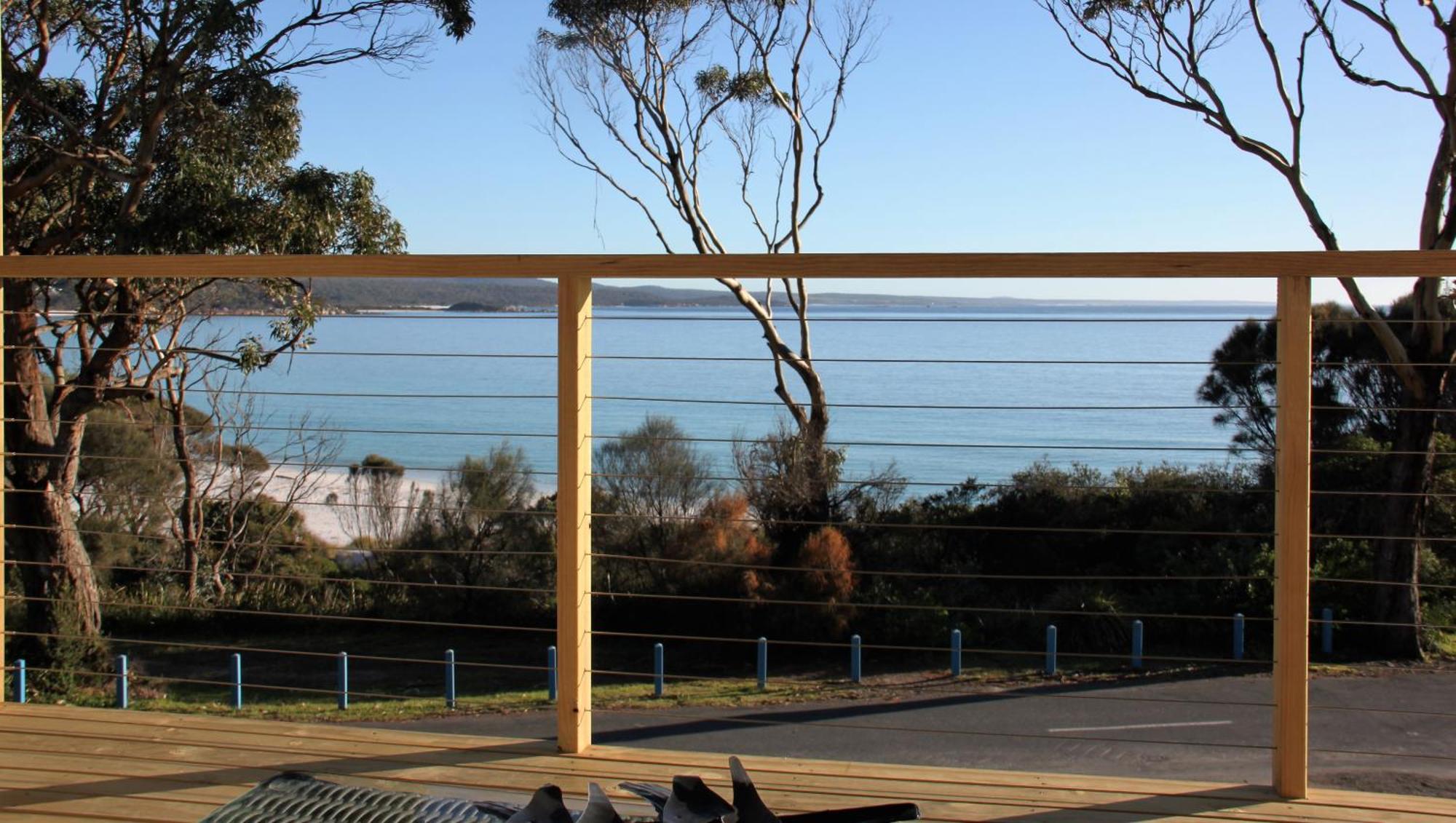 Kingfisher Cottage Beachfront At The Binalong Bay Luaran gambar