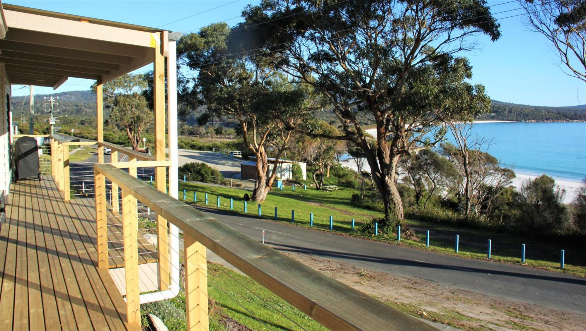 Kingfisher Cottage Beachfront At The Binalong Bay Luaran gambar